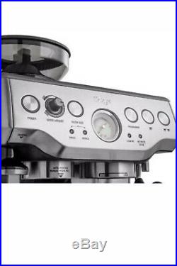 Sage Barista Express Bean to Cup Espresso Coffee Machine, Stainless Steel
