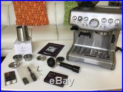 Sage Barista Express Espresso Maker Coffee Machine BES870UK Silver