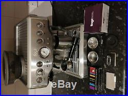 Sage Barista Express Espresso Maker Coffee Machine BES875UK Silver RRP £599