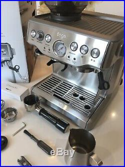 Sage Barista Express Espresso Maker Coffee Machine Silver RRP £550