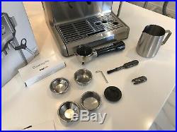 Sage Barista Express Espresso Maker Coffee Machine Silver RRP £550