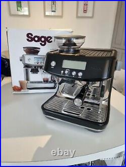 Sage Barista Pro 2L 1680W Espresso Coffee Machine Black Truffle SES878BTR