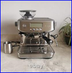 Sage Barista Pro Bean-to-Cup Coffee Espresso Machine Brushed Steel