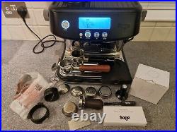 Sage Barista Pro Espresso Coffee Machine Black Truffle (SES878BTR) + Extras
