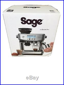 Sage Barista Pro Espresso Coffee Machine in Black Truffle SES878BTR K9