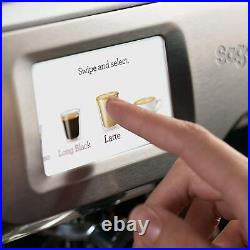 Sage Barista Touch Bean to Cup Espresso Coffee Machine, Stainless Steel with LCD