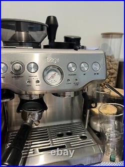 Sage Barista express coffee machine