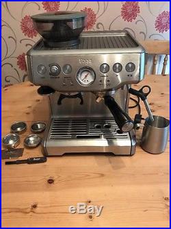 Sage By Heston Blumenthal Barista Express Coffee Espresso Latte Machine