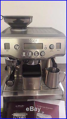 Sage By Heston Blumenthal The Oracle Espresso Coffee Machine, Silver