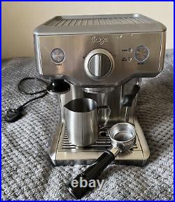 Sage Coffee Machine Duo Temp Pro Espresso Machine Used No water tank