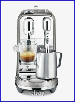 Sage Creatista Plus Pod Coffee Machine 1500W 19 Bar 1.5L Smoked Hickory C Grade