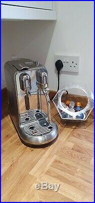 Sage Nespresso Creatista Plus Espresso Coffee Machine (Silver)