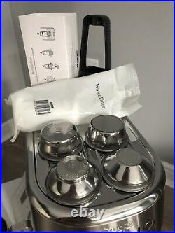 Sage The Bambino Plus Coffee Machine Stainless Steel 1 Month Old With Warranty