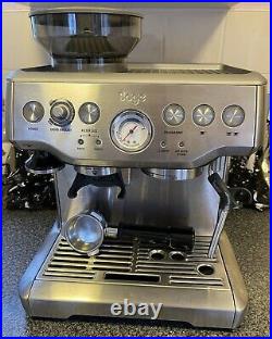 Sage The Barista Express Espresso Coffee Machine Silver Plus Accessories