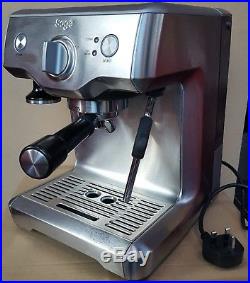 Sage The Duo Temp Pro Coffee Espresso Maker Machine BES810UK Silver RRP £379