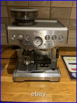 Sage barista express bean-to-cup coffee machine Please See Description