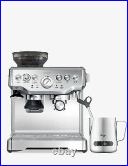 Sage barista express bean-to-cup coffee machine Stainless Steel
