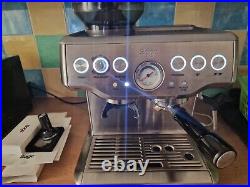 Sage the Barista Express BES875 (espresso coffee machine used)