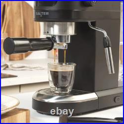 Salter Coffee Machine Professional Milk Frother 1.4 L Single/Double Function
