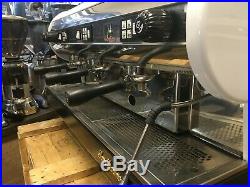 San Marino Lisa 3 Group White Espresso Coffee Machine Commercial Cafe Barista