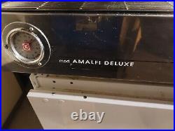 San Remo Amalfi Deluxe 2 Group Black & Stainless Steel Espresso Coffee Machine