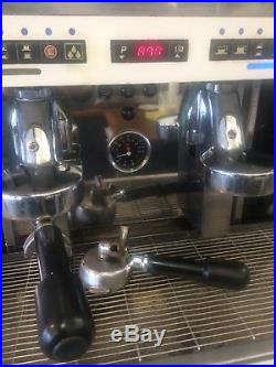 San Remo Coffee/espresso Machine in rare designer black & white 2 group
