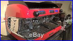 San Remo Verona SED 2 Group espresso machine (Red)