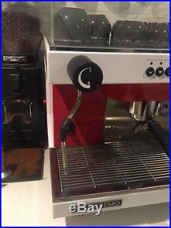 Sanremo Zoe 2 Group Espresso Machine Red/white RRP£3600 Mint Condition