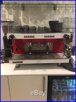 Sanremo Zoe 2 Group Espresso Machine Red/white RRP£3600 Mint Condition