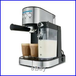 Semi Automatic Coffee Machine-One touch press button for espresso, cappuccino