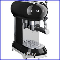 Smeg ECF01BLUK Espresso Coffee Machine 15 bar Black New from AO