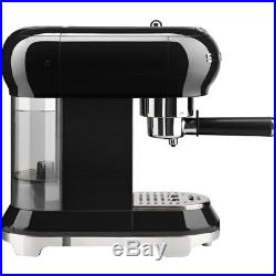 Smeg ECF01BLUK Espresso Coffee Machine 15 bar Black New from AO