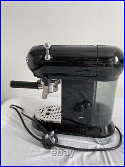 Smeg ECF01BLUK Retro Espresso Coffee Machine (Damaged, Missing Accessories)