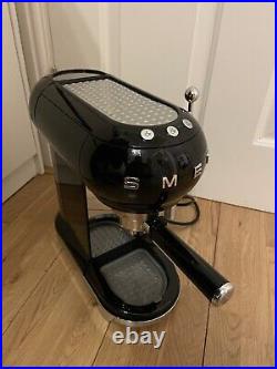 Smeg ECF01BLUK Retro Espresso Coffee Machine (Missing Accessories/Components)