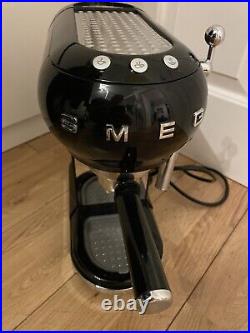 Smeg ECF01BLUK Retro Espresso Coffee Machine (Missing Accessories/Components)