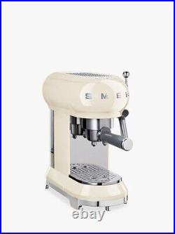 Smeg ECF01CRUK Coffee Machine Espresso Cream ID709894853