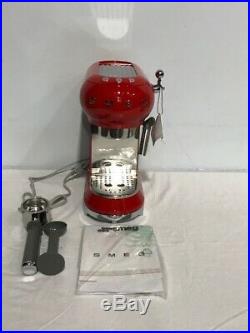 Smeg ECF01RDUS Espresso Coffee Machine, One Size, Red