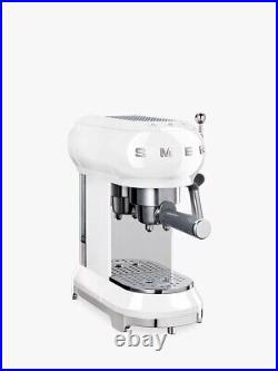 Smeg ECF01WHUK 15 Coffee Machine 1L White