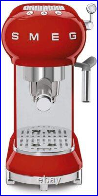 Smeg ECF01 50's Espresso Coffee Machine, Choice of Colour