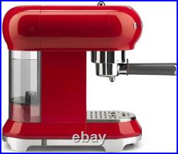 Smeg ECF01 50's Espresso Coffee Machine, Choice of Colour
