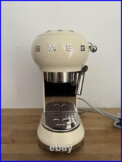 Smeg ECF01 Coffee Machine Cream