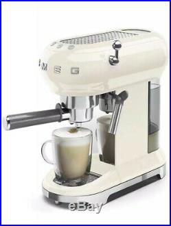 Smeg ECF01 Espresso Machine Cream