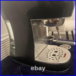 Smeg ECF02BLUK Espresso Machine Black/Grey Fully Working Smeg ECF02BLUK Espresso Machine Black/Grey Fully Working