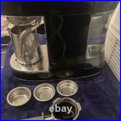 Smeg ECF02BLUK Espresso Machine Black/Grey Fully Working