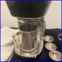 Smeg ECF02BLUK Espresso Machine Black/Grey Fully Working