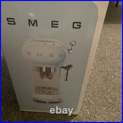 Smeg ECF02BLUK Espresso Machine Black/Grey Fully Working