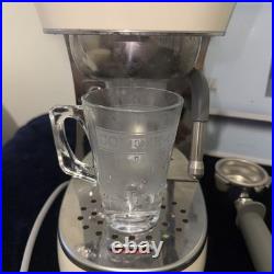 Smeg ECF02CRUK Espresso Coffee Machine with 15 Bar Pump, 1350W, Cream