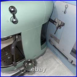 Smeg ECF02PGUK Espresso Machine Pastel Green 15 Bar 1350W FAST DISPATCH