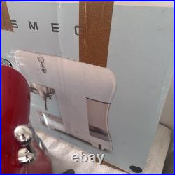 Smeg ECF02RDUK Red Espresso Coffee Machine with Steam Wand -Fast Dispatch