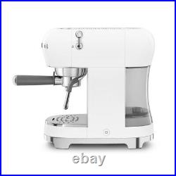 Smeg ECF02WHUK Espresso Coffee Machine in White Brand new
